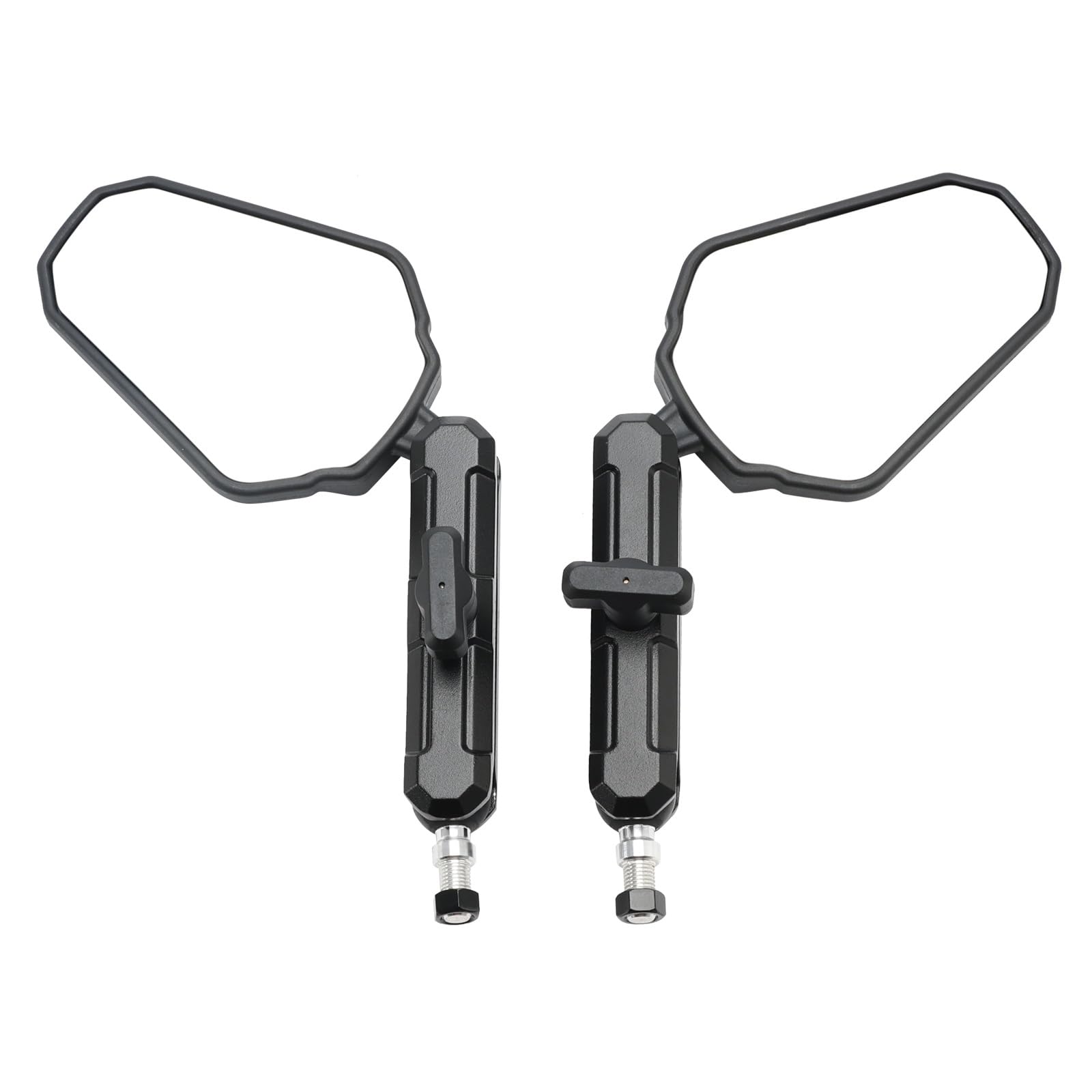 Specchietto Retrovisore Moto Bici Turismo Per A&dventure E Dual Sport. Lunga Specchietti Manubrio