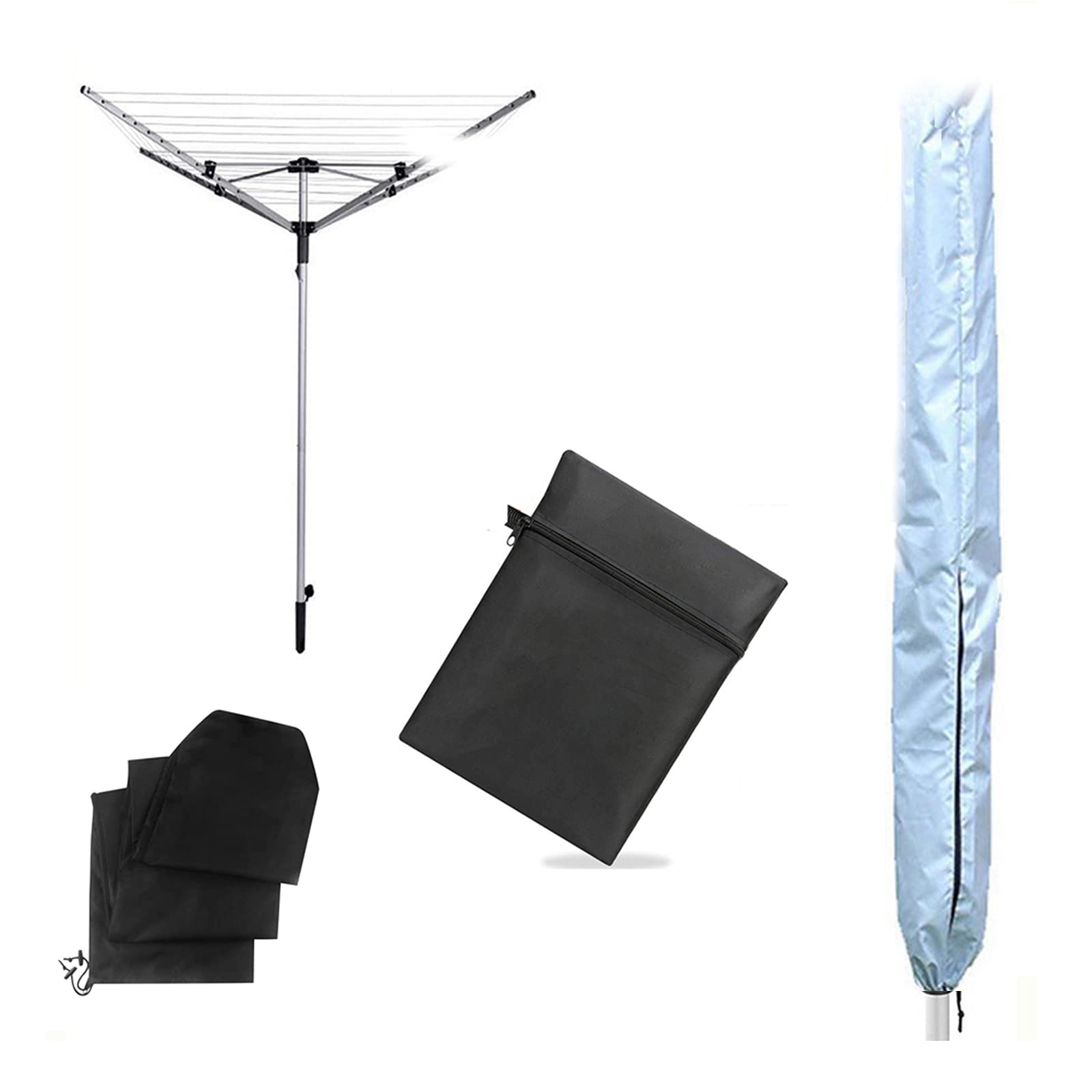 Buy Rotary Airer Cover Outdoor Airer Rotary Clothes Line Cover Washing