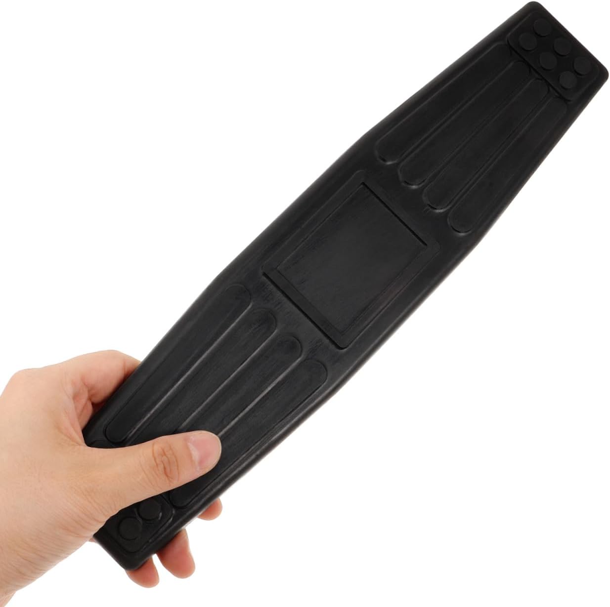 FRCOLOR Barber Chair Foot Rest Replacement Rubber Universal Heavy Duty Foot Pedal Pad Part, Anti Slip Salon Chair Hardware Accessory for Hairstylist Stylist Recline Base