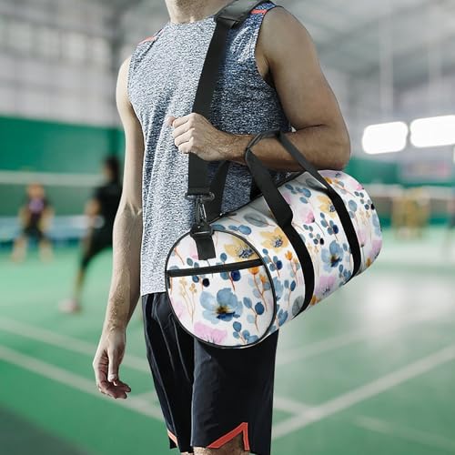 Duffel bag de voyage fleurs 45cm avec grande capacité - 7