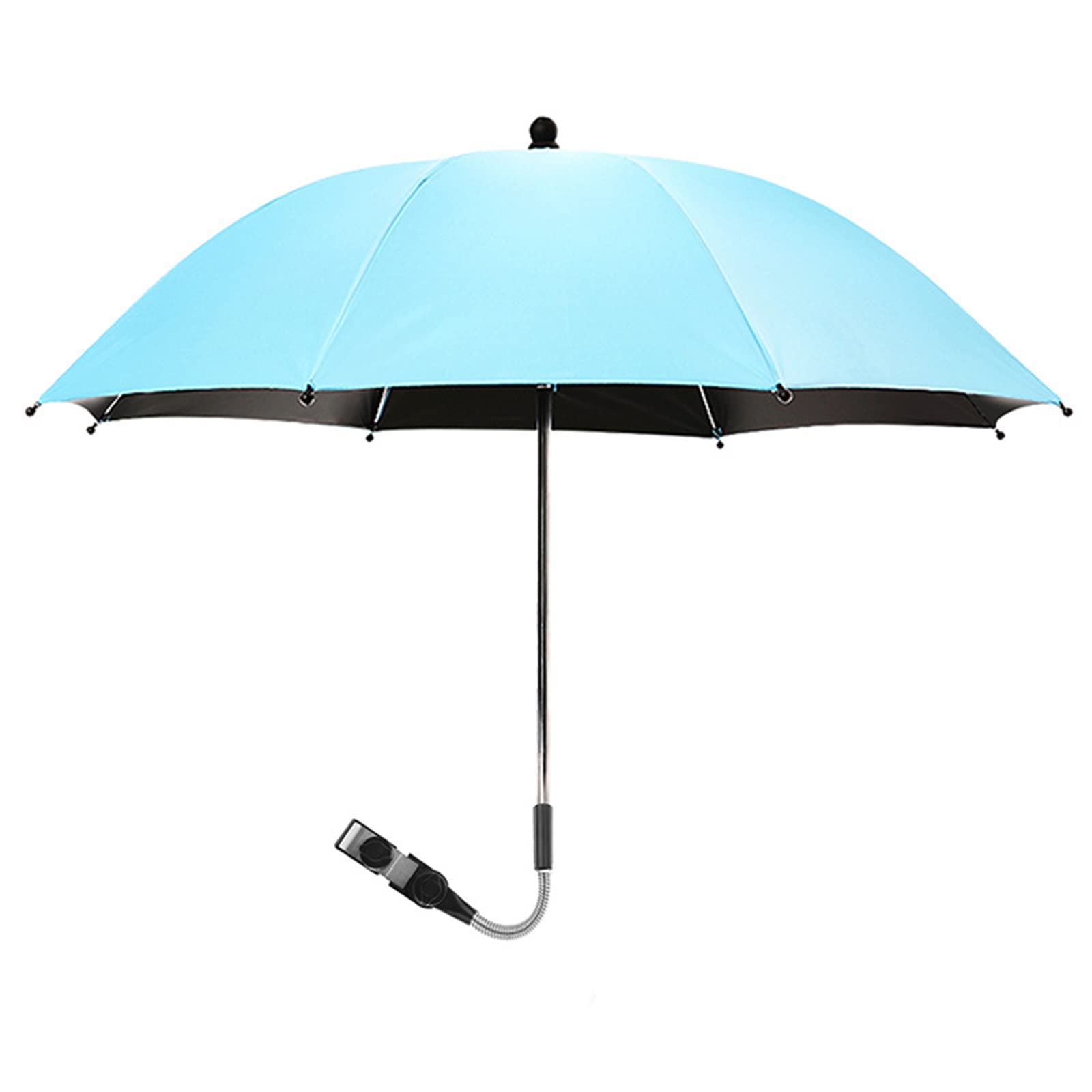 Parasol universel réglable avec protection UV pour poussette - 75/85 cm - Ombrelle parfaite pour l'ombre
