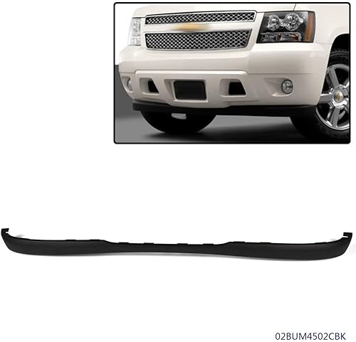 Miniatura 2 de CHEDA Deflector de aire para parachoques delanterocenefa inferior compatible con Chevy Suburban Avalanche 2007 2008 2009 2010 2011 2012 2013