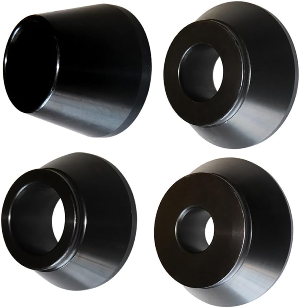 Set Of 4 Wheel Balancer Taper Cones - 36mm Shaft Fit, Carbon Steel, For Car/Truck/SUV Tire Balancer