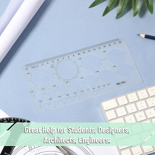 Image of Mr. Pen- Circle Template, Circle Stencil, Circle Template for Drawing Stencils, Geometric Stencils