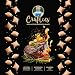 Crafties Chips, kalorienarme Kartoffelchips, fettfrei gebacken, gesunde Snacks zum Abnehmen, natürliche Zutaten - 6x 60g -BBQ