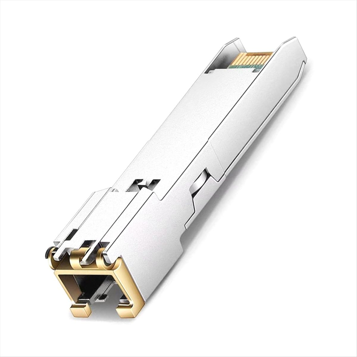 Moduł SFP+ Przełącznik RJ45 GBIC 10G Złącze SFP Kabel miedziany Port elektryczny Ethernet optyczny