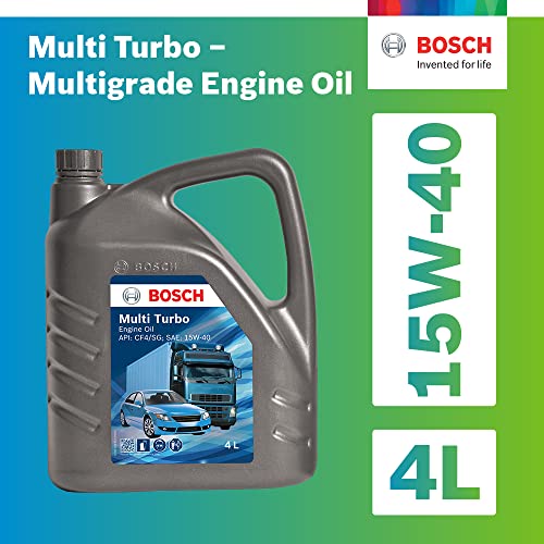 Image of Bosch F002H20968 Multiturbo CF4 /SG 15W 40 PC Engine Oil (4 L)