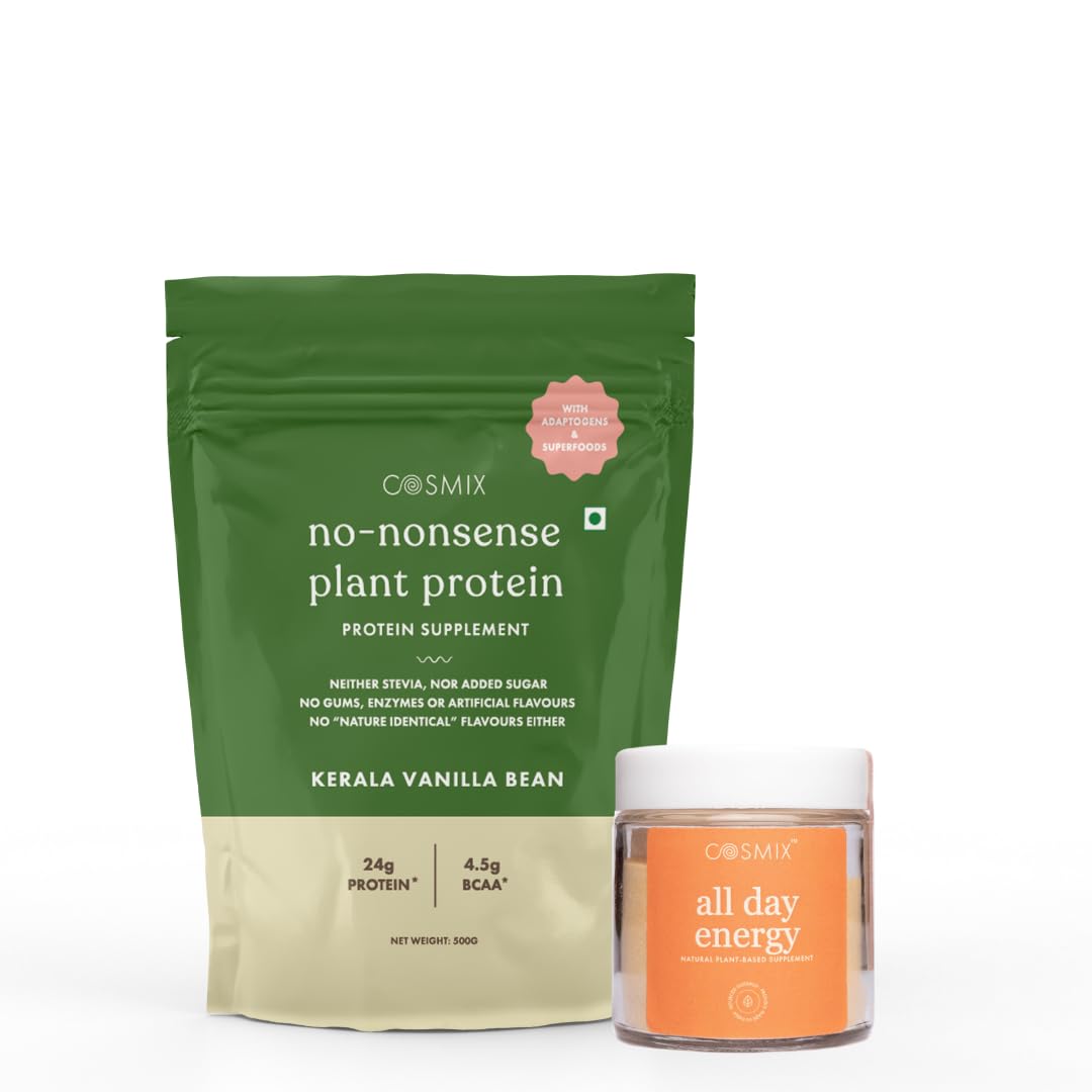 Buy Cosmix No Nonsense Protein + All Day Energy Protein Brown Rice