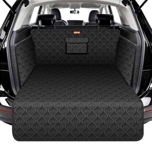 Alfheim Telo Auto per Cani Bagagliaio auto doppio livello Protezione Antiscivolo e Impermeabile Lavabile Durevole Tappetino di Viaggio, Universale per SUV per Auto