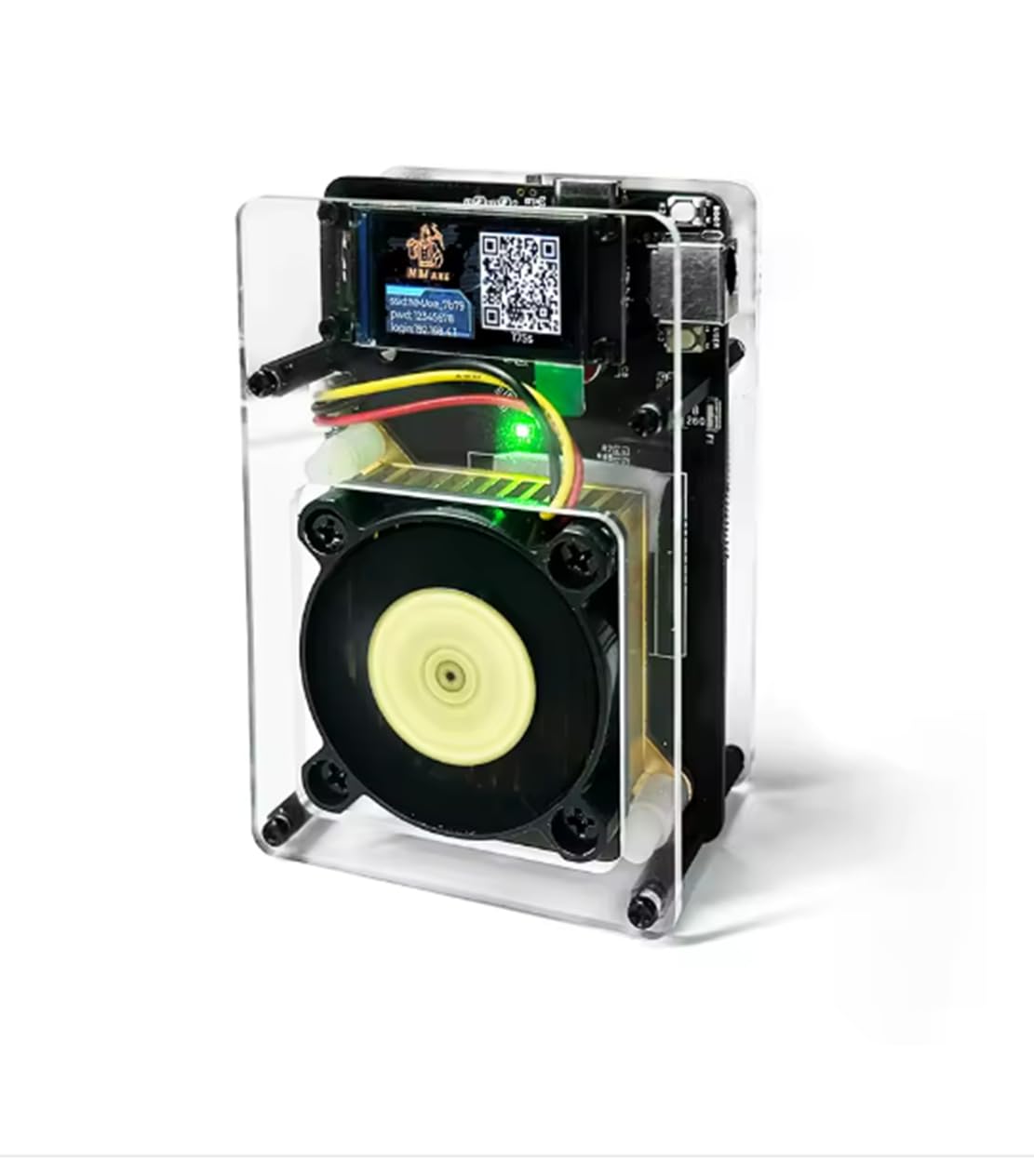 Minero de Suerte Bitcoin NMAxe Bitaxe NMMiner Oficial Ultra BM1366 Asic Chip  500G GH/s Pantalla Completamente Colorida, Consumo 15W. Bitcoin Miner Solo  minero de lotería : Amazon.es: Informática