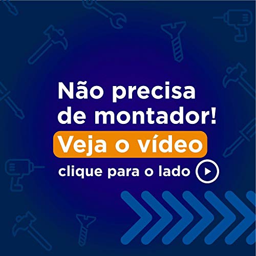 Rack e Estante Multiuso Arara MadeiraMadeira Preto