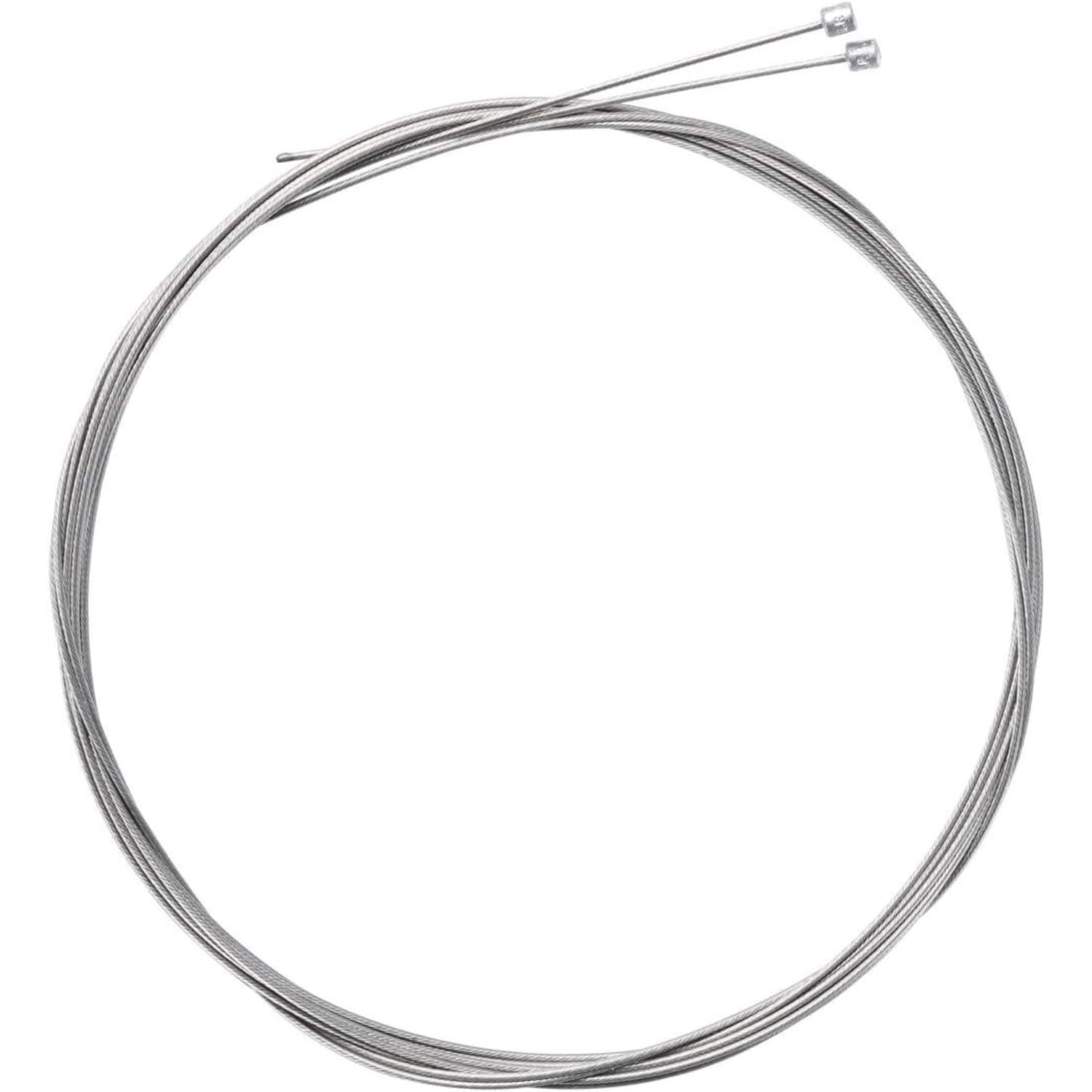 2 Pcs Universal Bicycle Gear Shifter Cable Set - 80 Inch Long Stainless Steel Rear Derailleur Inner Wire for Mountain, Road, City Bikes - Smooth Shifting Replaceable Kit-image-29