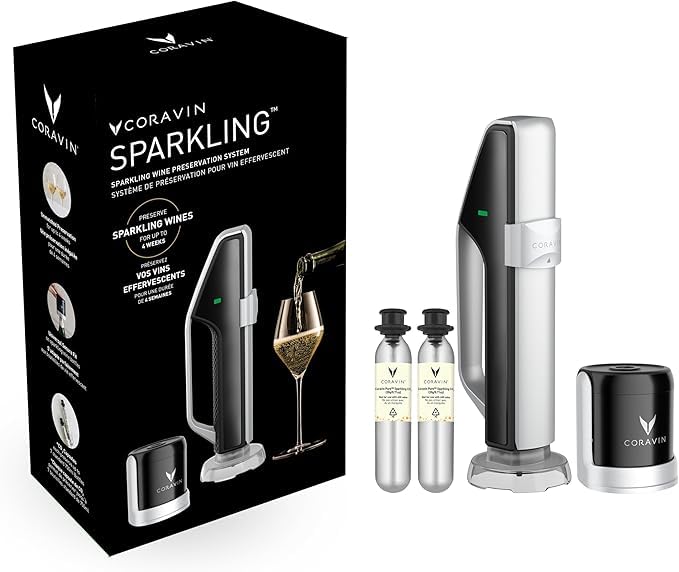 Coravin lanceert Sparkling-wijnsysteem voor het bewaren van geopende Coravin lanceert Sparkling-wijnsysteem voor het bewaren van geopende