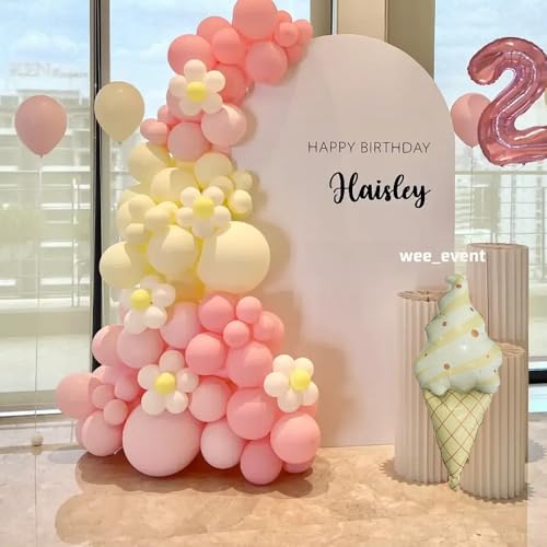 Image of Ice Cream Balloons 2 Pieces Foil Balloon Ice Cream Decoration