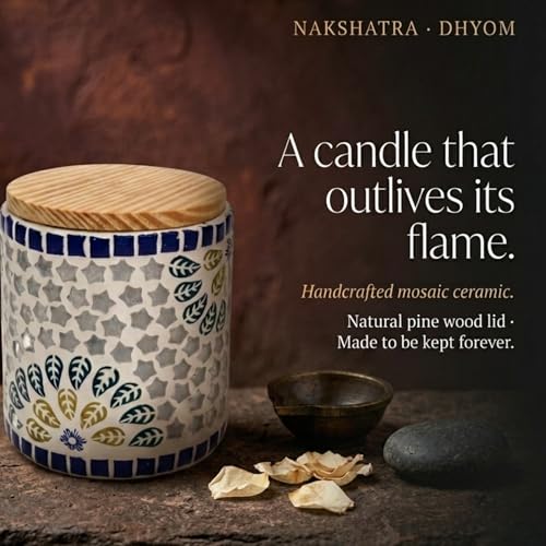 Image of Vanilla Scented Candle | Glass Jar | Flame of Warmth | 100% Soy Wax | No Paraffin | Eco Wick | 200g | 40Hr Burn | Comforting Sacred Home Fragrance| Spa, Meditation and Gift for All Occasion