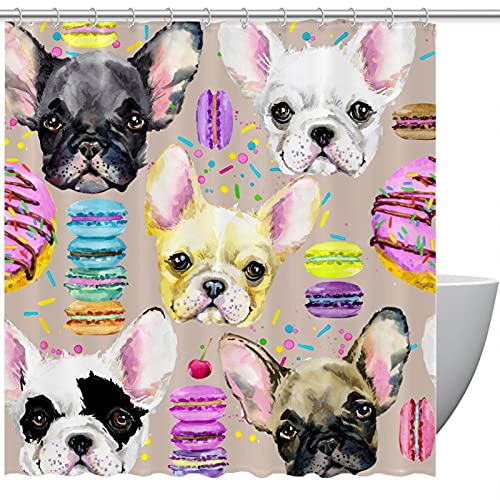 Rideau de douche tête de chien : fini les inondations avec ce textile imperméable - 2