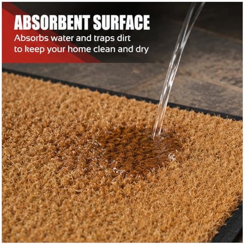 Tapis évier de cuisine antidérapant cerise 50x80cm pour sécuriser les sols humides