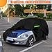 Waterproof Car Cover Replace for 2001-2010 Chrysler PT Cruiser, 6 Layers All Weather Car Covers with Zipper Door & Windproof Bands for Snow Rain Dust Hail Protection (PT Cruiser)