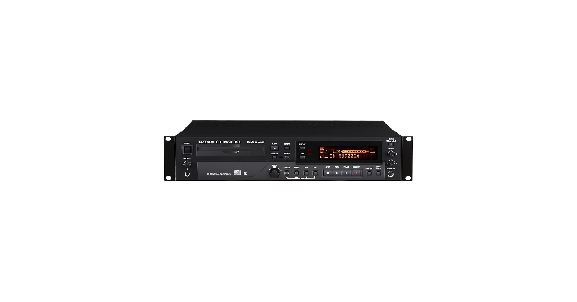 Amazon.com: Tascam Professional CD Recorder/Player (CDRW900SX