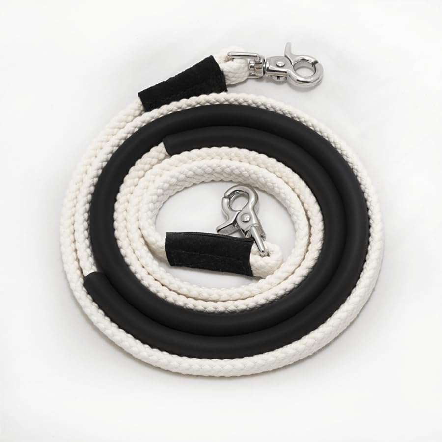 ThinLine Braided Trail Rein 10" Black