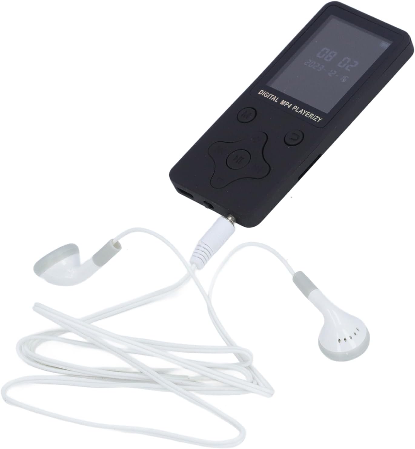 64GB MP3 Player, 1.8 inch Screen Portable Bluetooth Music Player with Video, FM, E Book, Photo Viewer, Headphones, HiFi Lossless MP4 Player Supports Expanded Up to 128GB (Black)