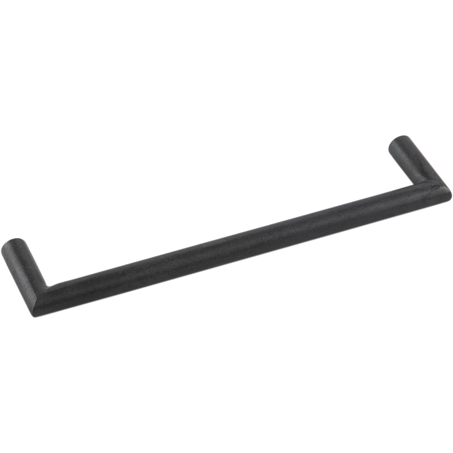 Poignée de meuble en acier huilé Davos 0119.157 au design noir et argenté raffiné