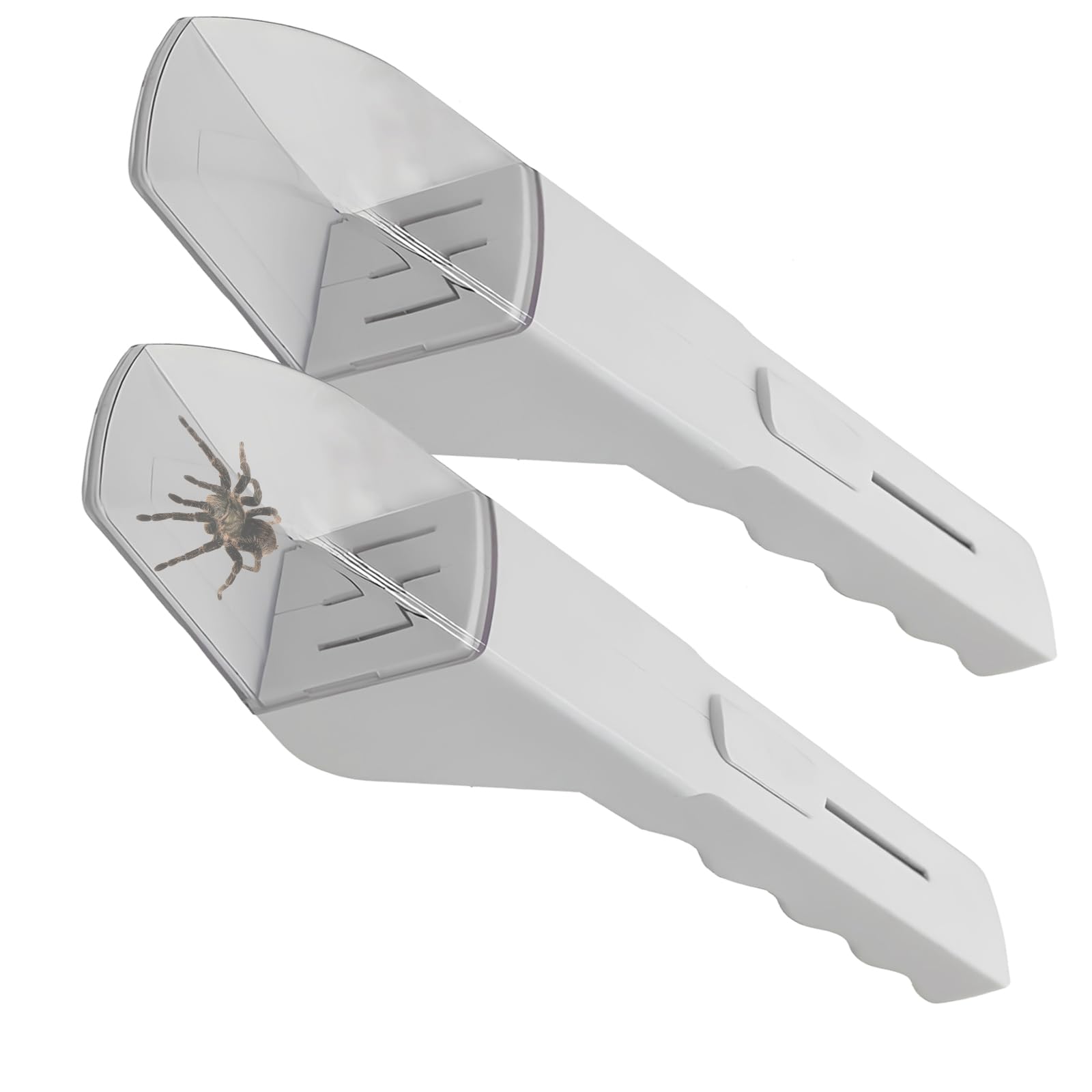 Insect Catcher, 2 Pcs Bug Catcher Handheld, Insect Catching Tool, Portable Humanized Insect Observer with Clear Window