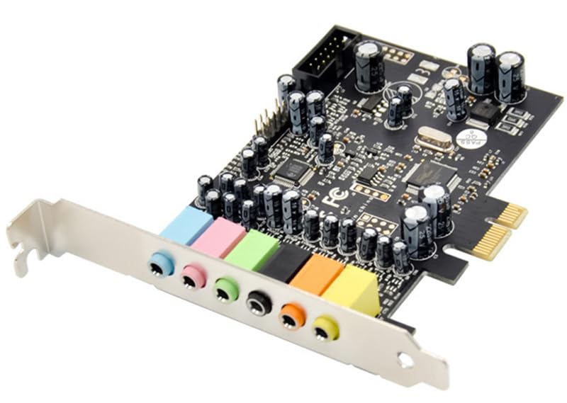 Pcie 7.1CH Sound Card Stereo Surround Sound PCI-E Built-in 7.1 Channel Audio System CM8828
