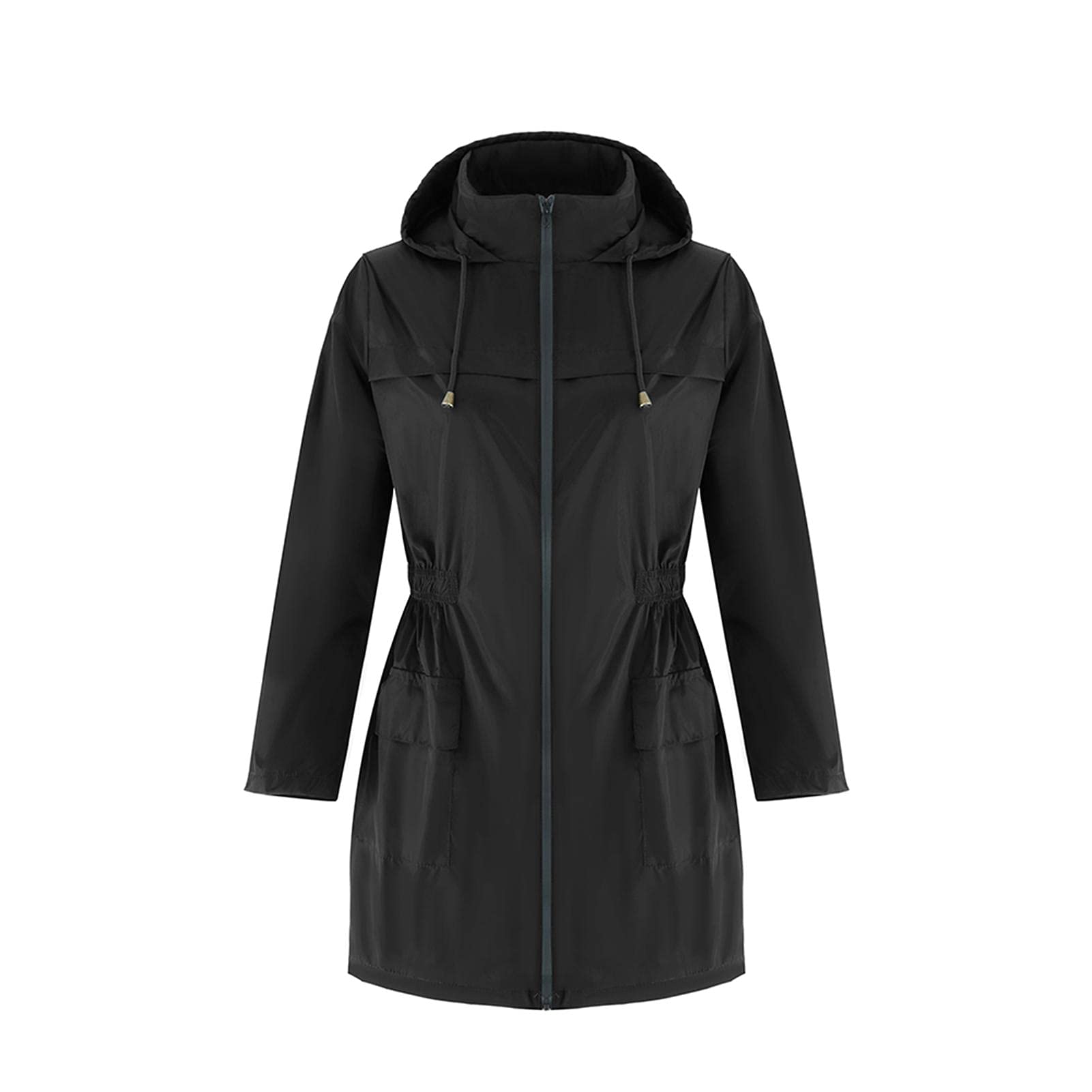 NSICBMNO Dames 3-in-1 waterdichte jassen plus size winterjassen met ritszakken Womens Sherpa Fleece Jassen Volledige Zip Hoodie Outdoor Wandelen Jas Thermische Jassen Winddicht Softshell Jas, 01#Geel