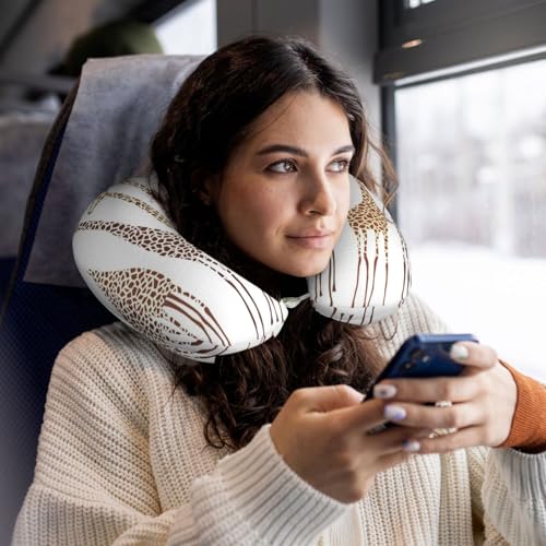 Almohada de espuma viscoelástica para viaje tamaño único miniatura 6