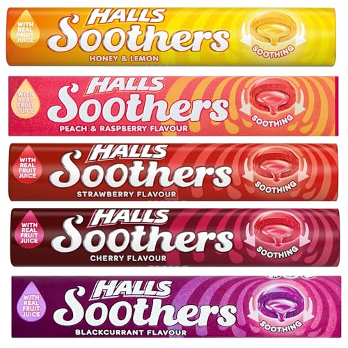 Halls Soothers Mixed Flavour Drops Bundle