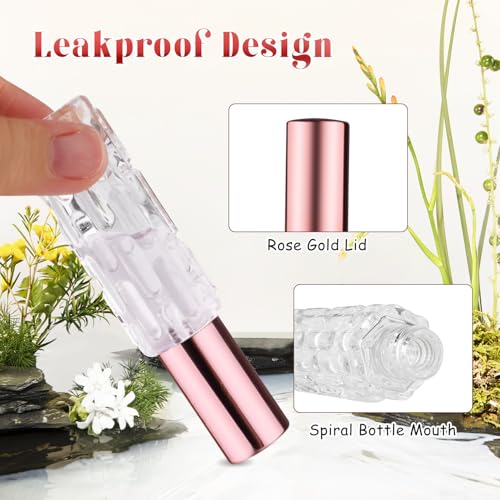10 Pack 10ml Glass Perfume Bottles Refillable Fine Mist Spray Atomizer Travel Size Fragrance Bottles with Sprayer for Perfume Essential Oil Liquid Cosmetic3