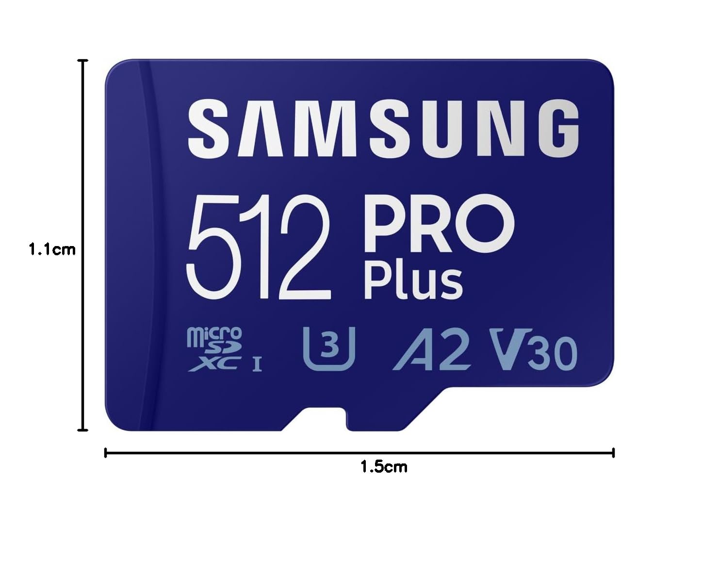Samsung Memorie MB-MD512KB PRO Plus Scheda MicroSD da 512GB, UHS-I U3, fino a 160 MB/s, USB Card Reader incluso