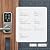 Lockly Secure Plus Smart Lock Bluetooth, 3D Biometric Fingerprint Sensor Front Door Lock with Handle, Digital Keypad Keyless Entry Door Lock, Voice Control & Auto Lock - Latch Edition