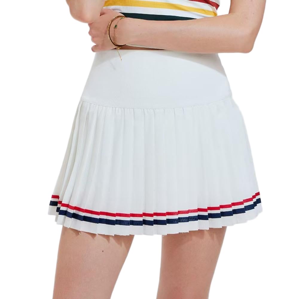 JJDFW Sommer-Tenisrock für Damen, Mini-Tüll, Laufen, Fitness, Ballett, Tanz, Badminton, Skorts, Tasche, Golf, Fitnessstudio, Damen, Sport, Puffy Rock