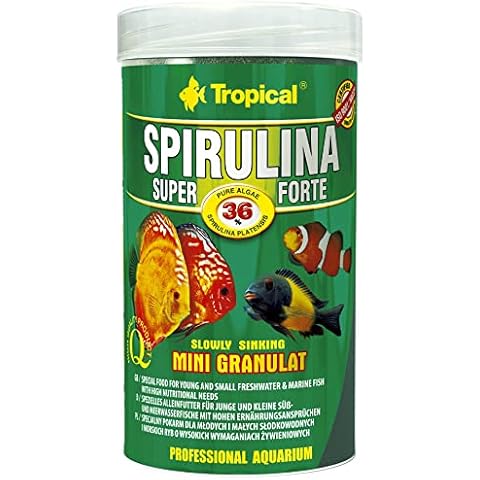 Tropical Super Spirulina Forte - Mini pienso granulado Cover