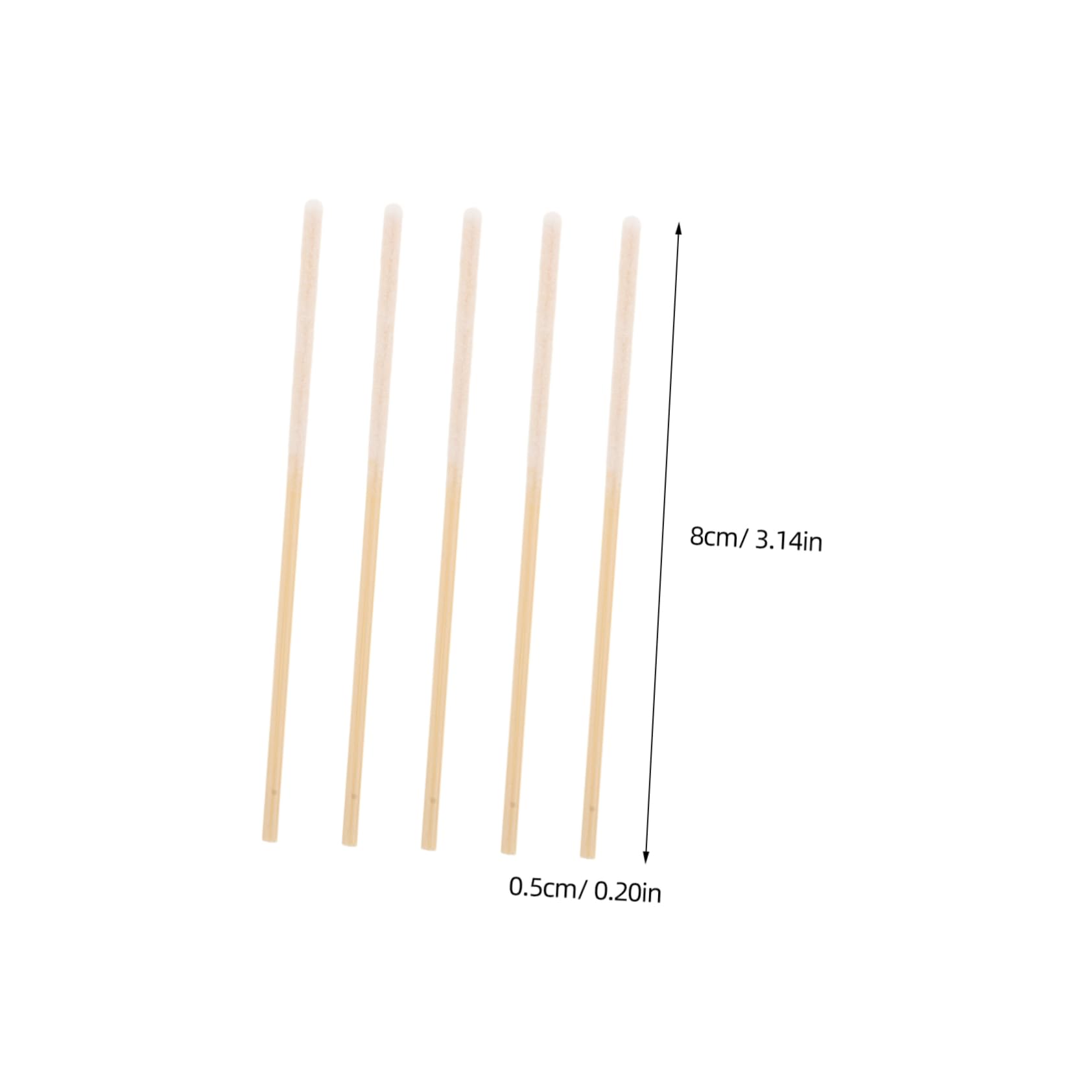 SOESFOUFU Maintenance Swab 150pcs Disposable Long Cotton Sticks Makeup Remover for Women Pink Beauty Accessory