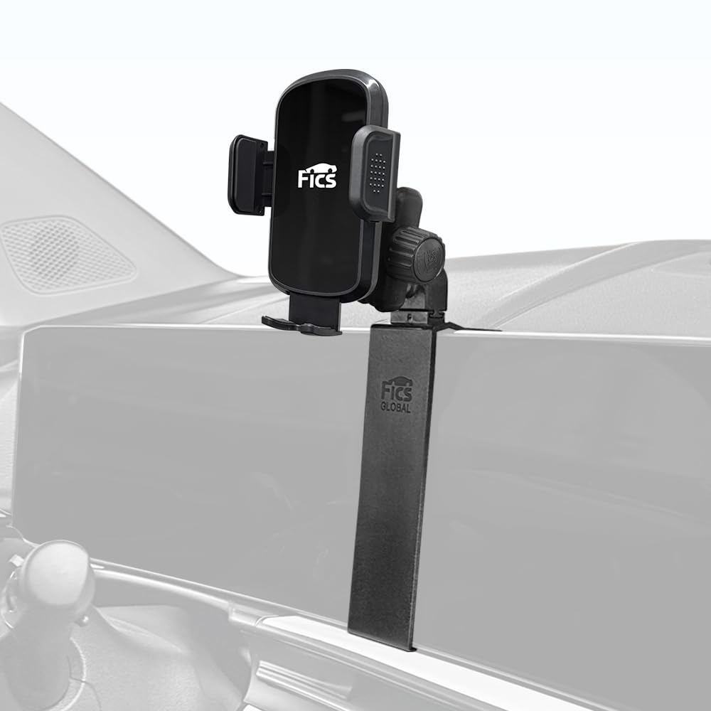 FICS Car Phone Holder for Kia Sportage 2026 with 12.3” Dual Display – Custom-Fit Mount for Seamless Display Integration, Interior Accessories for Navigation Use, Stable Driving View