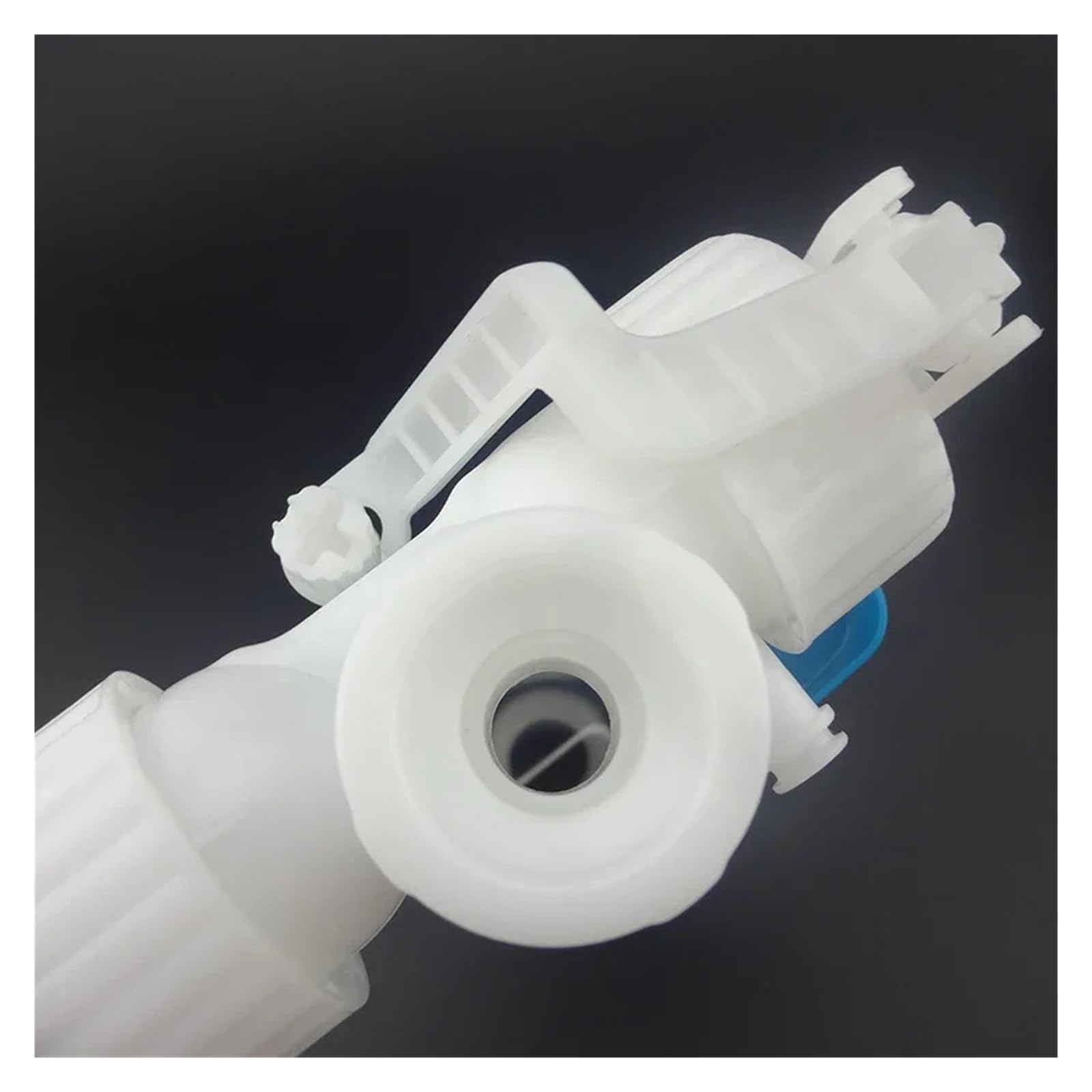 valvula llenado inodoro Válvula de entrada del inodoro | Accesorio for cisterna de entrada lateral G1/2, válvulas de llenado de flotador ajustables, piezas de repuesto(2pcs)