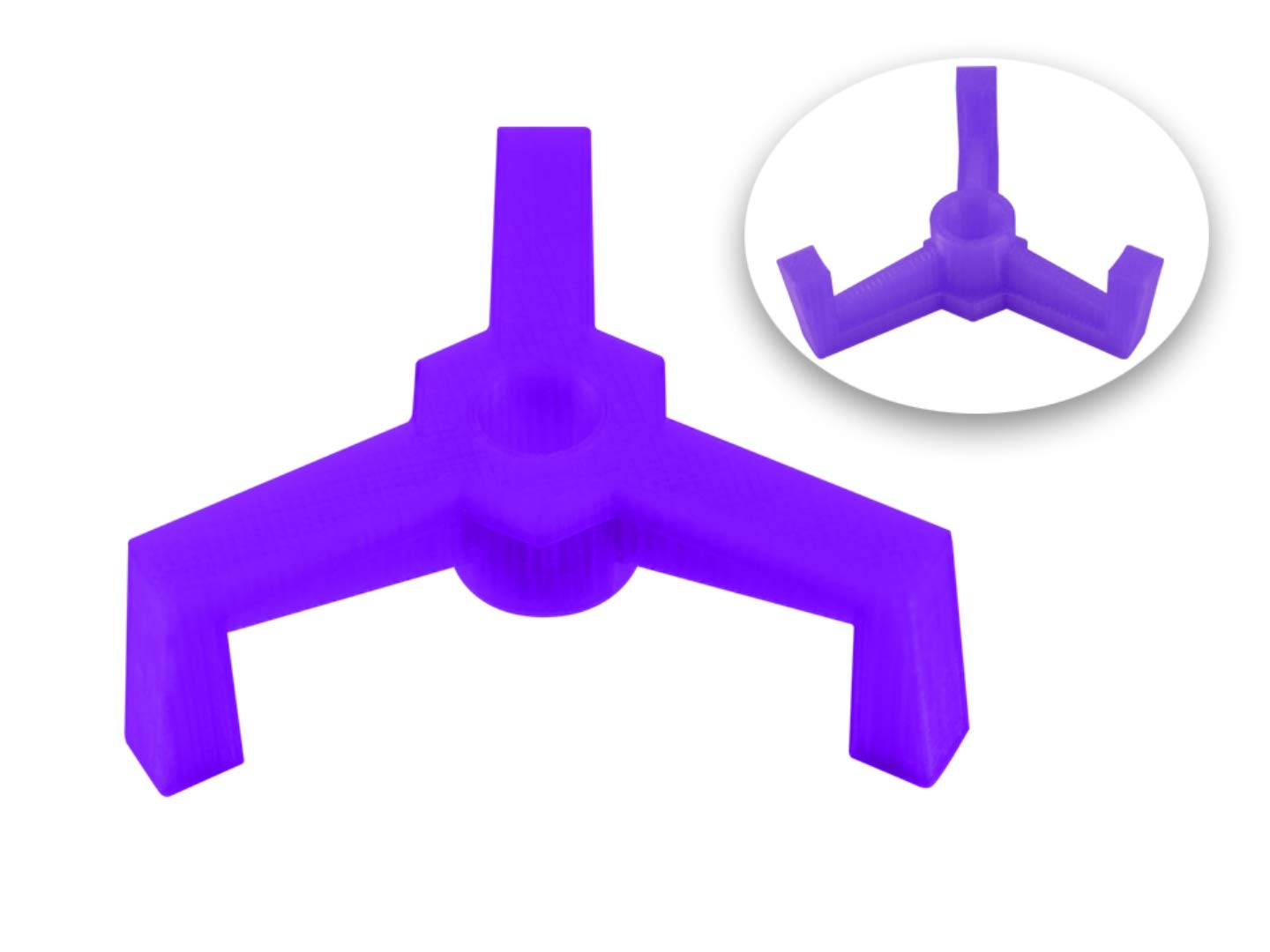 Microheli PLA 3D Printed Swashplate Leveler (PP) - Blade 550X