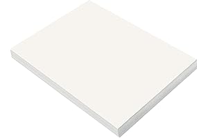 Prang Construction Paper, White, 12x18 Inches, 100 Sheets