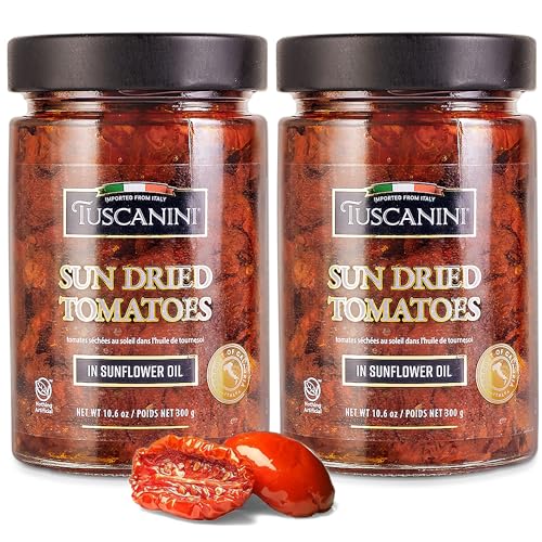 Tuscanini Italian Sun Dried Tomatoes Julienne Cut 2-Pack