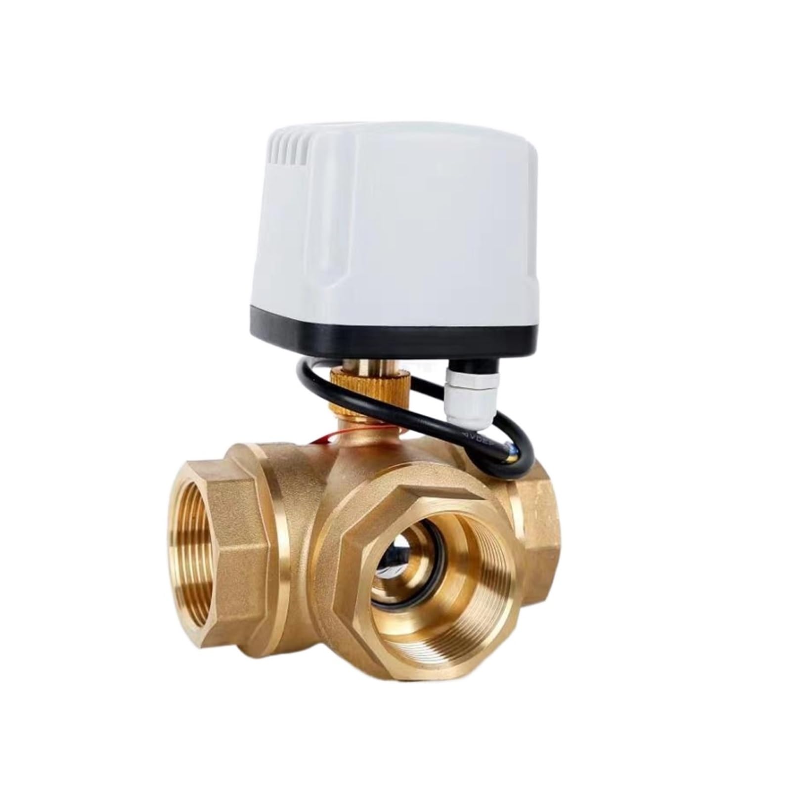 Vanne électrique en laiton DN20 24V à grand couple moteur pour motorisation de réseau