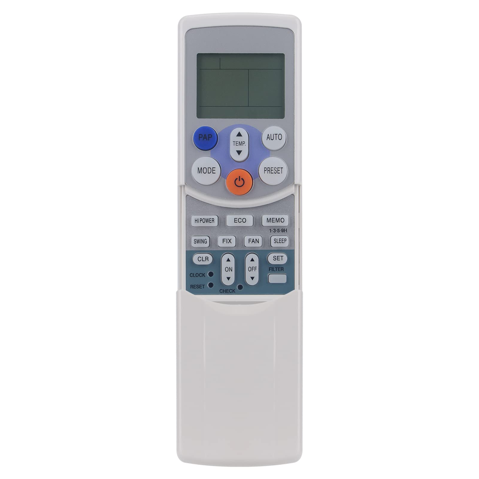 VINABTY H01JE Replacement Air Conditioner Remote Control Compatible with Toshiba Air Conditioner Wh-F08J Wh-H01Je Wh-F09J Wc-H01Ee/F Wc-H01Ee Wh-H01Ee Wc-H03Je Wc-H04Je Wh-H04Je Wh-H05Je Wh-H06Je - Image 2