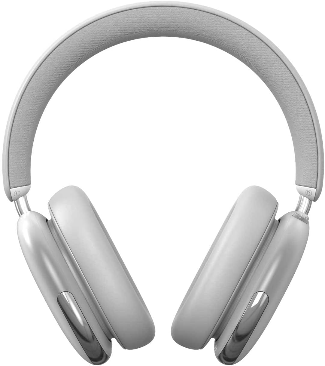 Bluetooth Headphones Over The Ear Active Noise Cancelling Wireless Overhead Headset ANC with Mic Hi-Res Audio Light Weight Comfort for PC Laptop Work Gym Travel Android iOS 120H Playtime