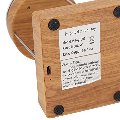 Perpetuum Mobile Schreibtischspielzeug, Geräuscharmes Stressabbau-Schreibtischspielzeug, Perpetual Motion Simulator, Lernspielzeug für das Home Office
