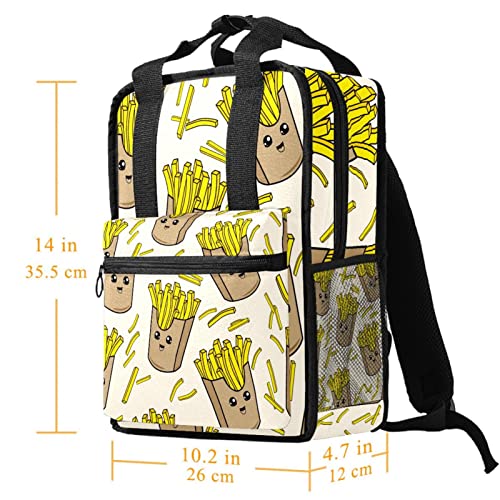 Sac à dos pour garçons renards orange cartable enfant réglable - 5