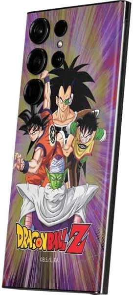 Vista 26 de Skinit Calcomanía para teléfono compatible con Galaxy S23 Ultra, diseño de retrato con licencia oficial de Dragon Ball Z Vegeta Negro - DRGNBZ17