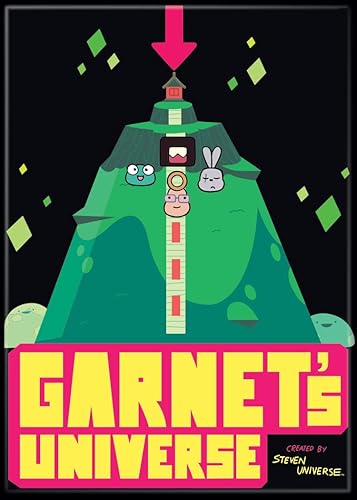 Ata-Boy Steven Universe Garnet's Universe - Imán de 2.5 x 3.5 pulgadas para refrigeradores y casilleros