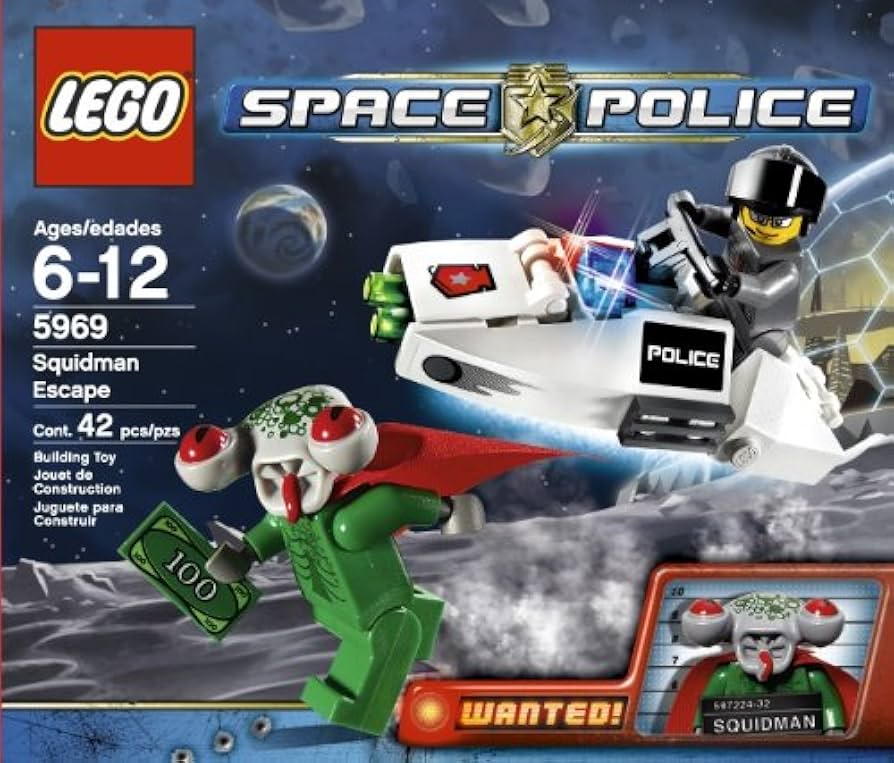 Amazon.co.jp: LEGO Space Police 5969 Squidman Escape レゴ